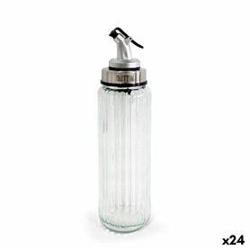 Huilier Quttin OTTICO Transparent Argenté verre 0,5 L 6 x 6 x 30,5 cm (24 Unités)