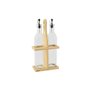 Set de pansement Quttin Marron Transparent verre Bambou 0,5 L 2 Pièces (12 Unités)