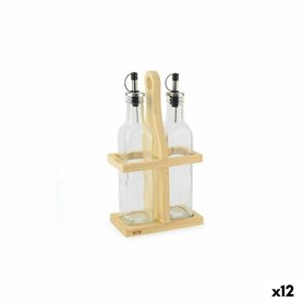 Set de pansement Quttin Marron Transparent verre Bambou 250 ml 2 Pièces (12 Unités)