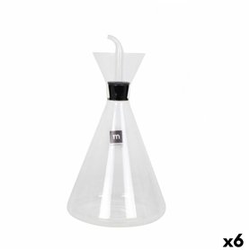 Huilier La Mediterránea Iraia Transparent Verre Borosilicaté 1 L (6 Unités)