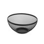 Coupe à fruits Confortime Noir Métal 26 x 12,5 cm (12 Unités)