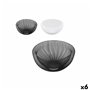 Coupe à fruits Confortime Métal 30 x 30 x 13,5 cm (6 Unités)