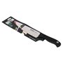 Couteau de cuisine Quttin Dynamic Noir Argenté 20 cm (8 Unités)