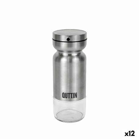 Huilier Quttin Transparent Argenté Acier inoxydable 0,36 L (12 Unités)