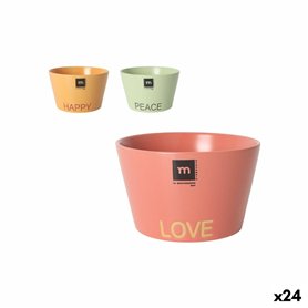 Bol La Mediterránea Love&peace 650 ml (24 Unités)