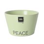 Bol La Mediterránea Love&peace 650 ml (24 Unités)