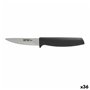 Eplucheur Quttin Laos Noir Argenté Acier inoxydable 8,5 cm (36 Unités)