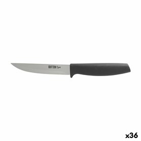 Couteau de cuisine Quttin Laos Noir Argenté 11 cm 20 x 2 x 2 cm Polyvalents (36 Unités)