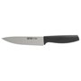 Couteau de cuisine Quttin Laos Noir Argenté 15 cm (36 Unités)