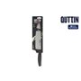 Couteau de cuisine Quttin Laos Noir Argenté 20 cm (24 Unités)