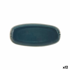 Plat à Gratin La Mediterránea Ocean blue 25,5 x 11,7 x 2,3 cm (12 Unités)