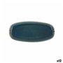 Plat à Gratin La Mediterránea Ocean blue 25,5 x 11,7 x 2,3 cm (12 Unités)