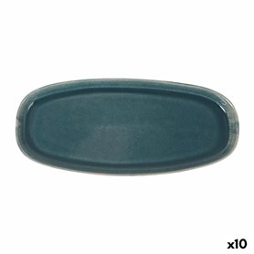 Plat à Gratin La Mediterránea Ocean blue 33,4 x 14,8 x 2,5 cm (10 Unités)