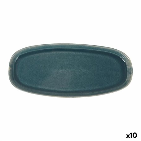 Plat à Gratin La Mediterránea Ocean blue 33,4 x 14,8 x 2,5 cm (10 Unités)