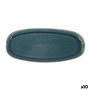 Plat à Gratin La Mediterránea Ocean blue 33,4 x 14,8 x 2,5 cm (10 Unités)