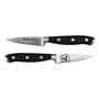Eplucheur Quttin Bull Noir Argenté Acier inoxydable 9 cm (4 Unités)