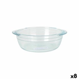 Plat à Gratin Quttin verre 1 L 20 cm (8 Unités)