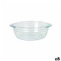 Plat à Gratin Quttin verre 1 L 20 cm (8 Unités)