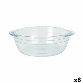 Plat à Gratin Quttin verre 2,3 L 26 cm (8 Unités)