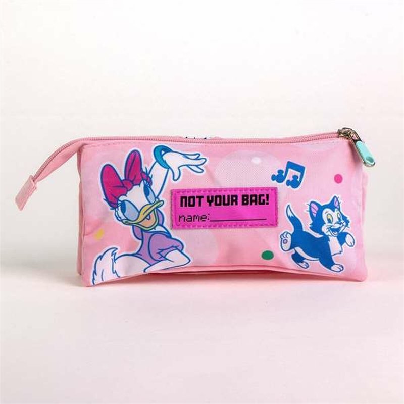 Image secondaire de Trousse Fourre-Tout Triple Minnie Mouse Rose 2,2 x 1,1 x 22,5 cm