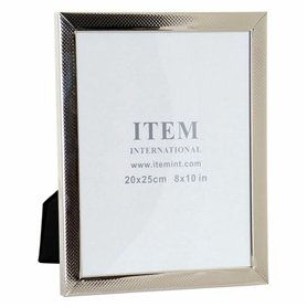 Cadre photo DKD Home Decor Multicouleur Argenté Métal Papier Verre Bois MDF