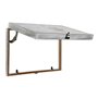 Boîte Décorative DKD Home Decor Rose Lila Bois MDF Tropical Compteur (2 Unités)