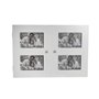 Boîte Décorative DKD Home Decor Blanc Verre Bois MDF Romantique Cadre Photos Compteur