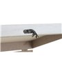 Boîte Décorative DKD Home Decor Blanc Noir Doré Bois MDF Moderne Vase (2 Unités)