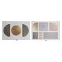 Boîte Décorative DKD Home Decor Noir Doré Bois MDF (2 Unités)
