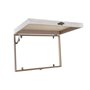 Boîte Décorative DKD Home Decor Noir Doré Bois MDF (2 Unités)