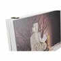 Boîte Décorative DKD Home Decor Multicouleur Bois MDF Buda Compteur (2 Unités)