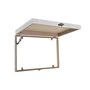 Boîte Décorative DKD Home Decor Jaune Beige Rose Bois MDF Fleurs Vase Compteur (2 Unités)