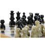 Jeu d'Échecs Home ESPRIT Bois Marbre