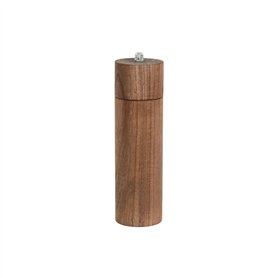 Pot de poivre Home ESPRIT Naturel Aluminium Acacia 6 x 6 x 21,5 cm