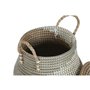 Set de basket Home ESPRIT Orange Naturel Herbier marin Tropical (2 Pièces)