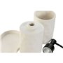 Ensemble de Bain Home ESPRIT Blanc ABS Dolomite 17,5 x 9,5 x 18 cm 3 Pièces