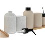Ensemble de Bain Home ESPRIT Blanc Crème Bambou Dolomite 24 x 9 x 1 cm 4 Pièces (2 Unités)