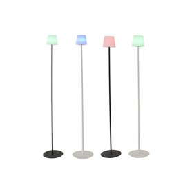 Lampe solaire Home ESPRIT Noir 25 x 25 x 140 cm