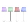 Lampe solaire Home ESPRIT Blanc Noir 15 x 15 x 40 cm