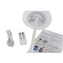 Lampe solaire Home ESPRIT Blanc Noir 15 x 15 x 40 cm