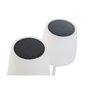 Lampe solaire Home ESPRIT Blanc Noir 15 x 15 x 40 cm