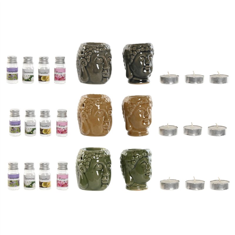 Brûleur Home ESPRIT 17 x 13,5 x 8 cm (3 Unités)