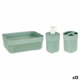 Ensemble de Bain Berilo PP-107-3 Vert Plastique (12 Unités)