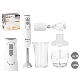 Mixeur plongeant Argon JE-908AWH Blanc Gris 1000 W