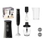 Mixeur plongeant Argon JE-908BL Noir Gris 1000 W
