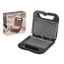 Machine à sandwich Argon K-901B/G Noir Acier 750 W