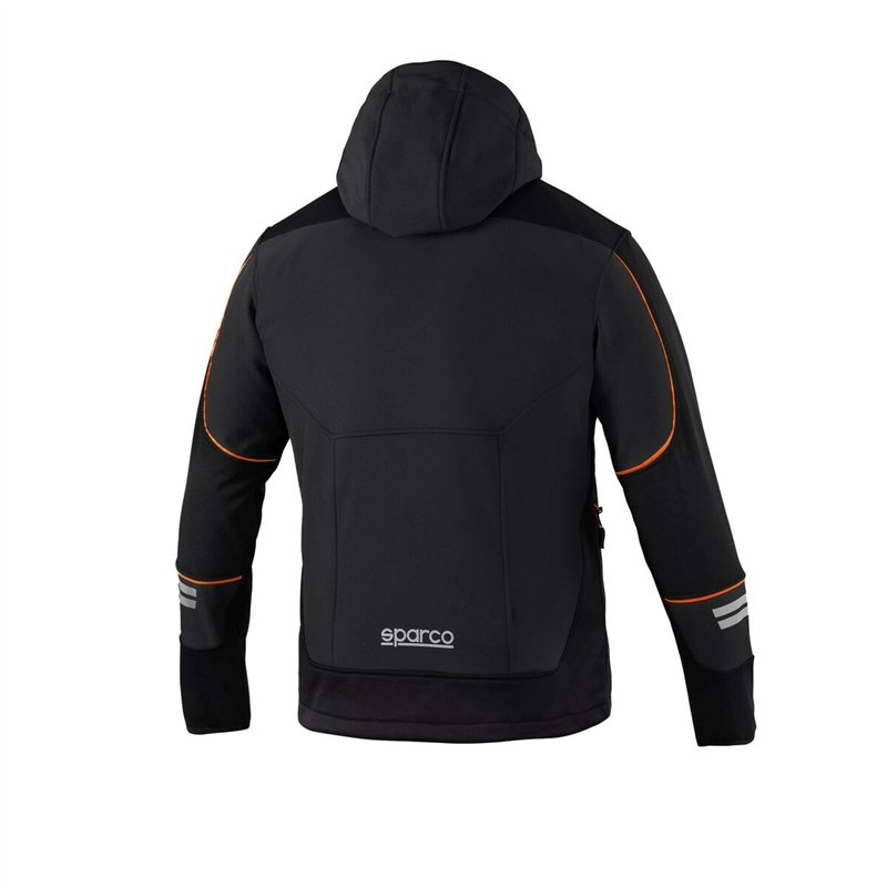Image secondaire de Veste Coupe-Vent Sparco TECH SOFT-SHELL Noir Orange L
