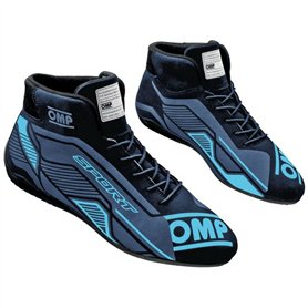 Chaussures de course OMP OMP SPORT FIA 8856-2018 46 Noir/Bleu Taille 46