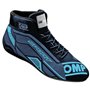 Chaussures de course OMP OMP SPORT FIA 8856-2018 46 Noir/Bleu Taille 46