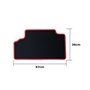 Set de tapis de voitures OCC Motorsport OCCTY0001RD Noir Toyota Auris (2007-2013) 5 Pièces